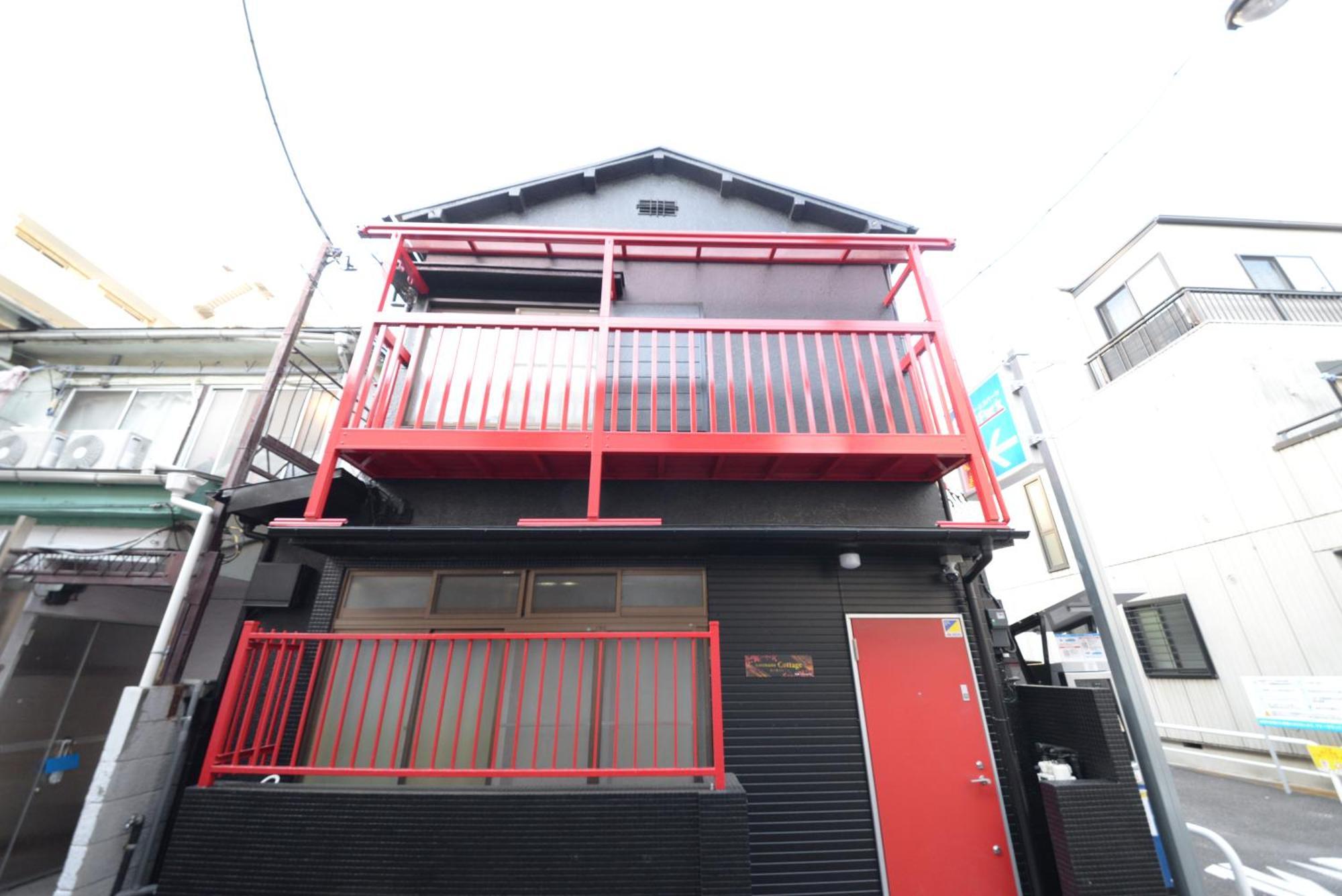 和ノ楓cottage　新宿の2階建て5室2シャワー2トイレ Токио Экстерьер фото